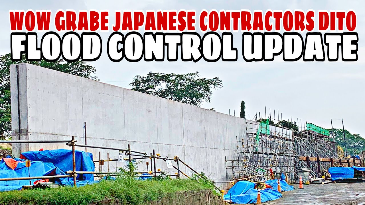 WOW GRABE ITO YUNG GAWA NG MGA JAPANESE CONTRACTORS. MARIKINA CITY FLOOD CONTROL PROJECT UPDATE