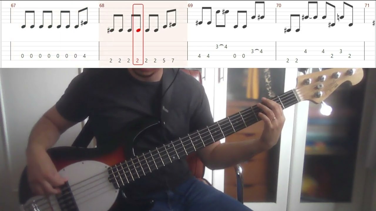 Heart shaped box   5 string BASS TAB