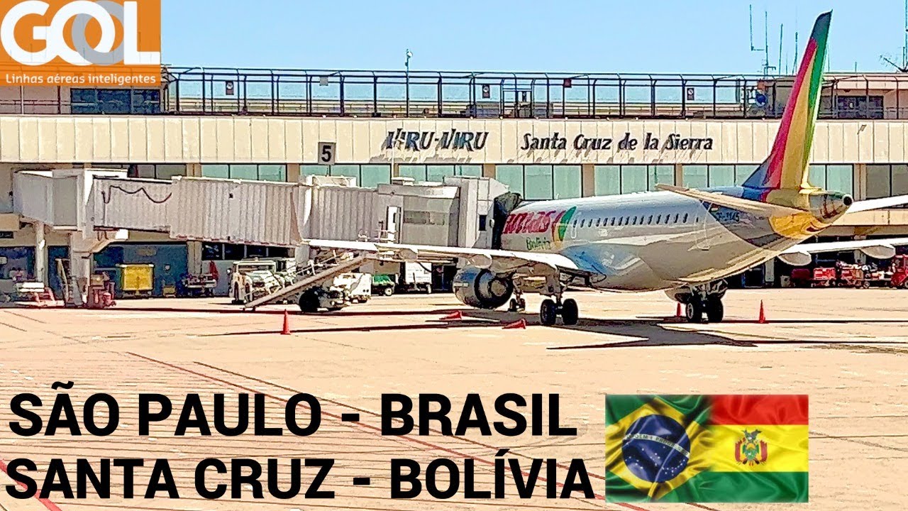 VOO PARA SANTA CRUZ DE LA SIERRA NA BOLIVIA 🇧🇴NA PREMIUM ECONOMY DO B737-800 DA GOL LINHAS AÉREAS