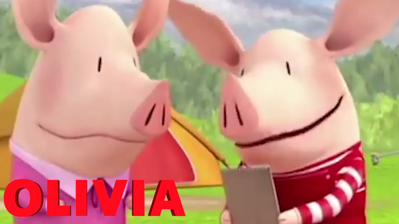 Olivia the Pig | Olivia Goes Camping | Olivia Full Episodes