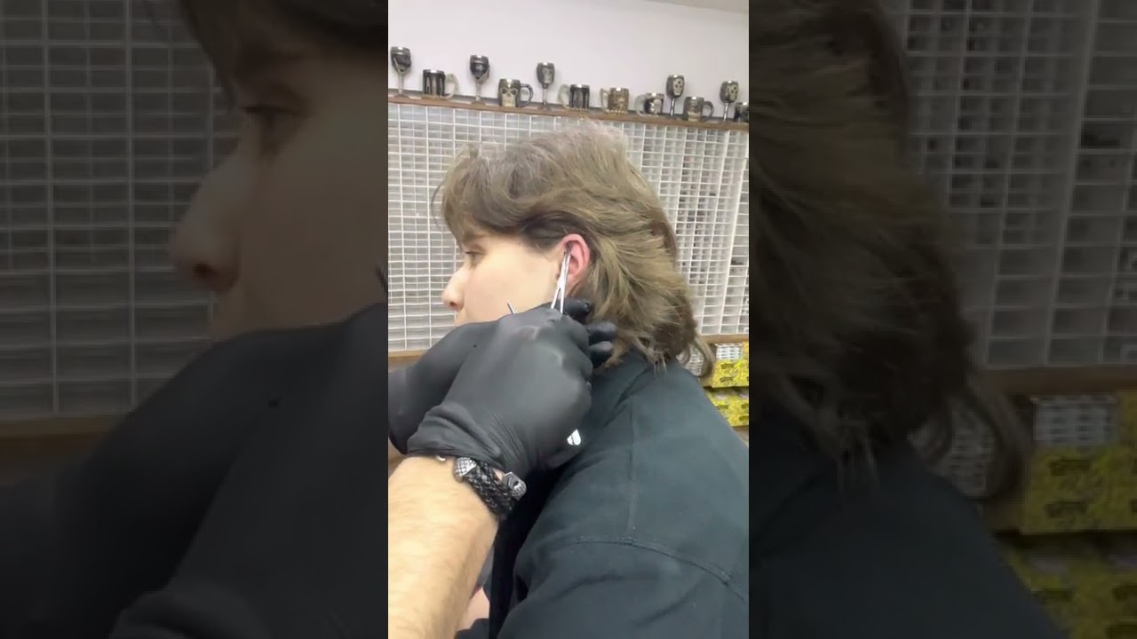 Rook piercing işlemi #piercing #gebze #tattoo #rook