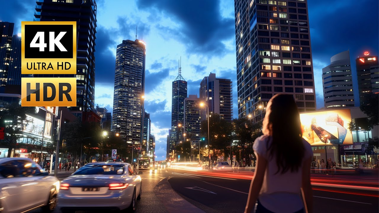 BRISBANE CITY • AUSTRALIA • 4K HDR