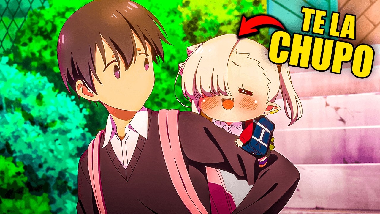 🩸 Una peque&ntilde;a VAMPIRA IN&Uacute;TIL se la CHUP4 al PROTA para SOBREVIVIR! | chanto suenai kyuuketsuki 1-2