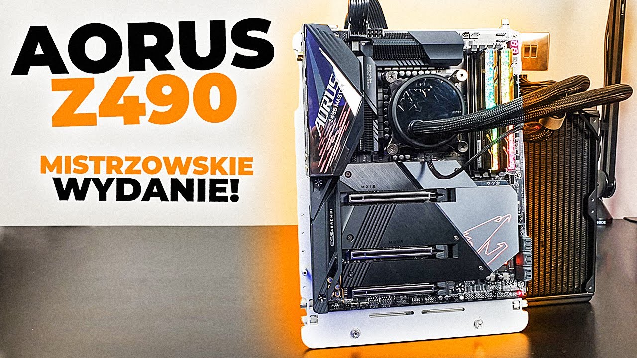 Aorus Z490 MASTER  / Temperatury VRM po OC i9 10900K