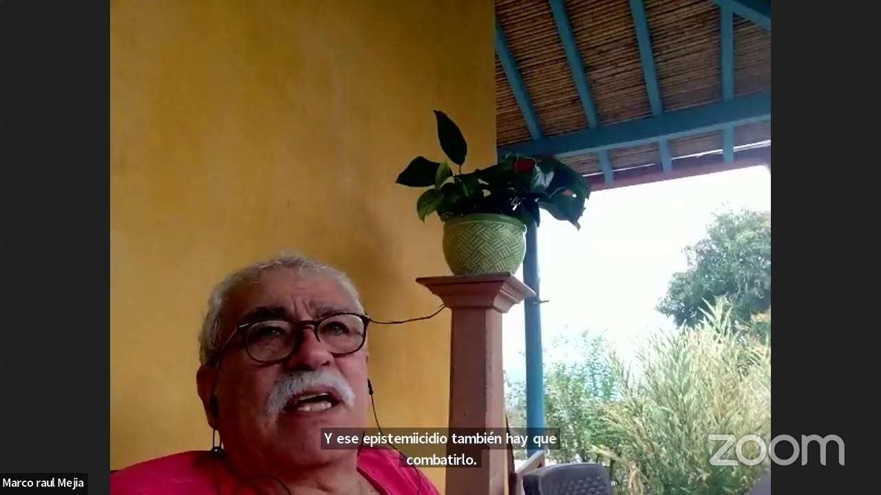 Marco Raul Mejia en la Escuela de formaci&oacute;n de CEIPH