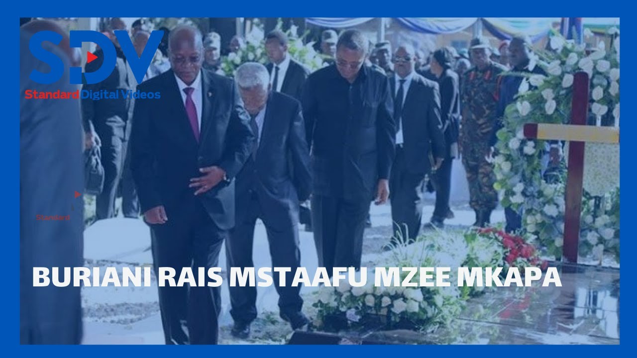 Emotions run high as Benjamin Mkapa finally buried at his Mtwara home in Tanzania.