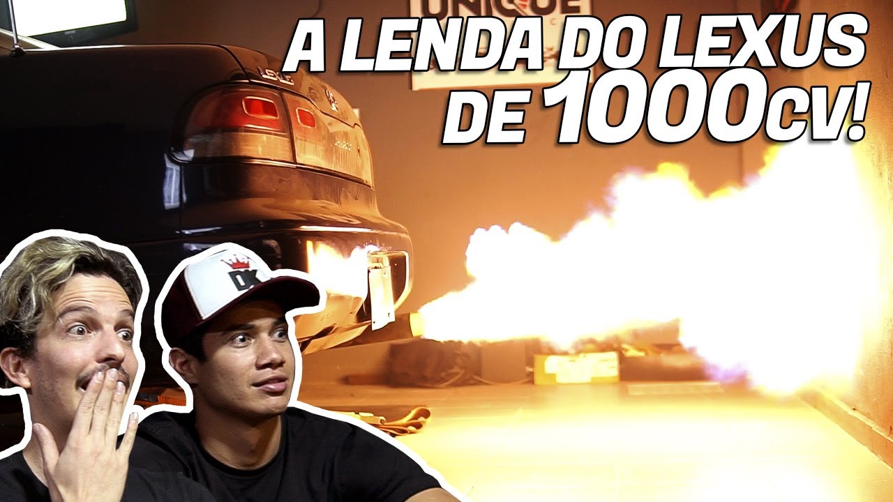 ELE ESTÁ DE VOLTA! O LENDÁRIO LEXUS 2JZ DE 1000CV DO @Piloto Diego Higa