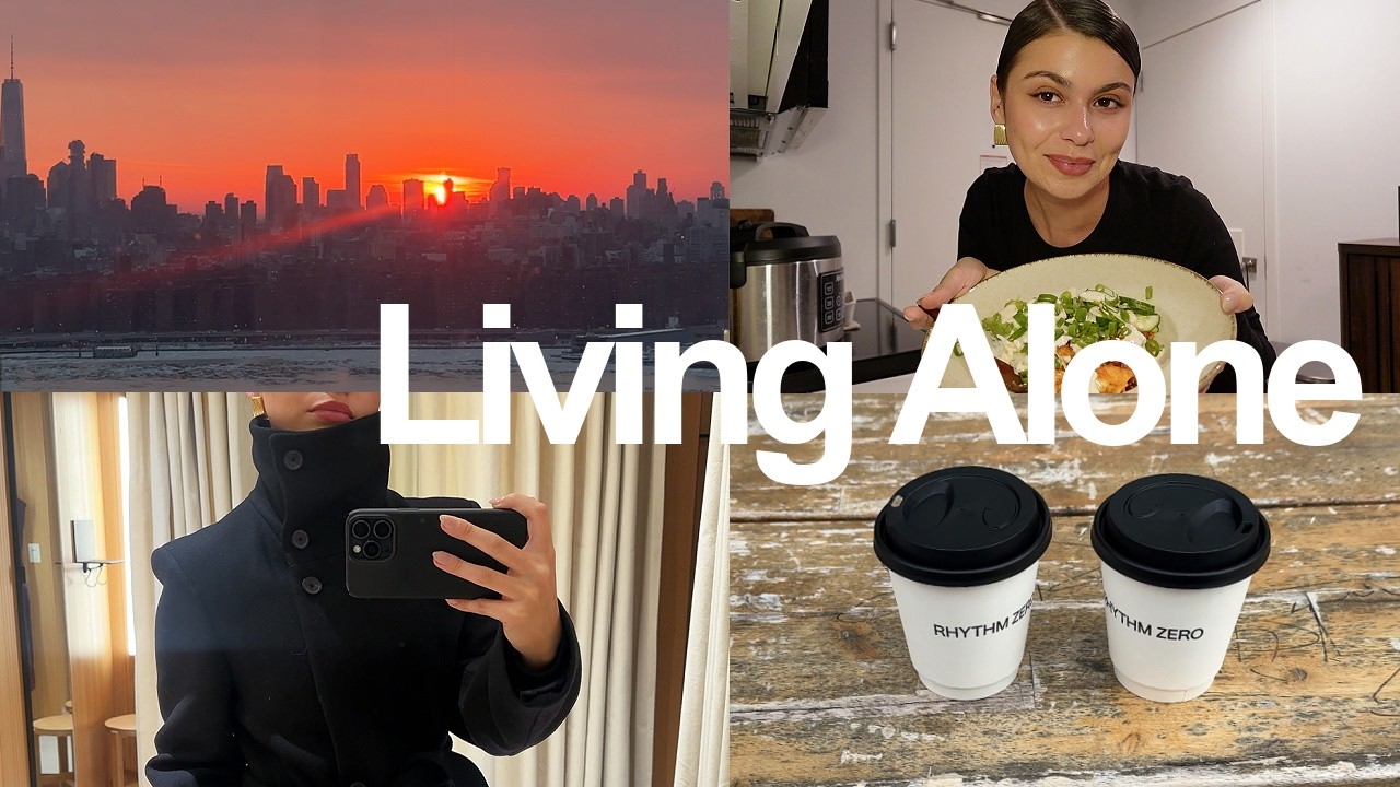 Living Alone Diaries: Healthy Meals & Finding My Rhythm Again