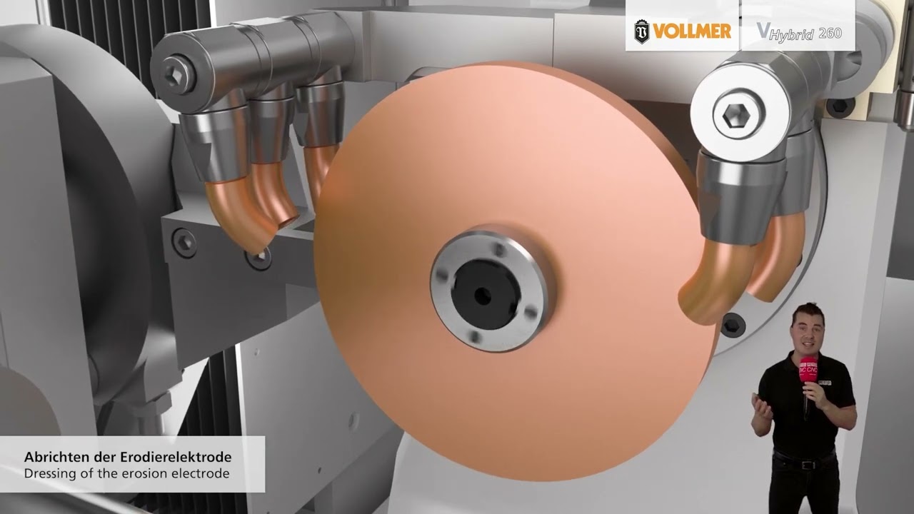3 Reasons the New VHybrid 260 Grinding & Erosion Machine from VOLLMER is a Game Changer - by MTD CNC