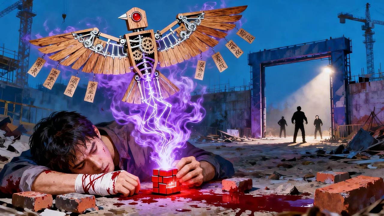 Pekerja pincang selamatkan orang, malah dipukul mati. Darahnya bangkitkan mesin misterius—hidup lagi