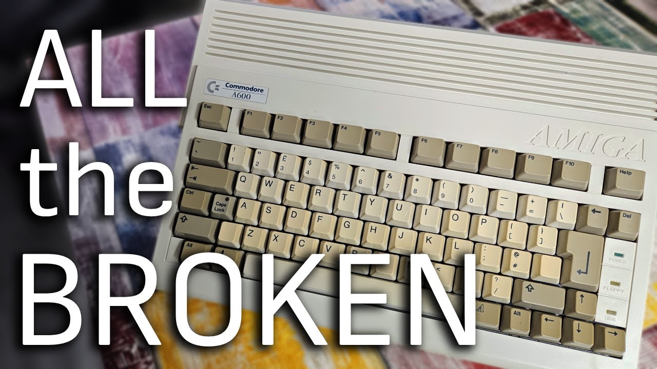 A PLETHORA of PROBLEMS in this AMIGA 600