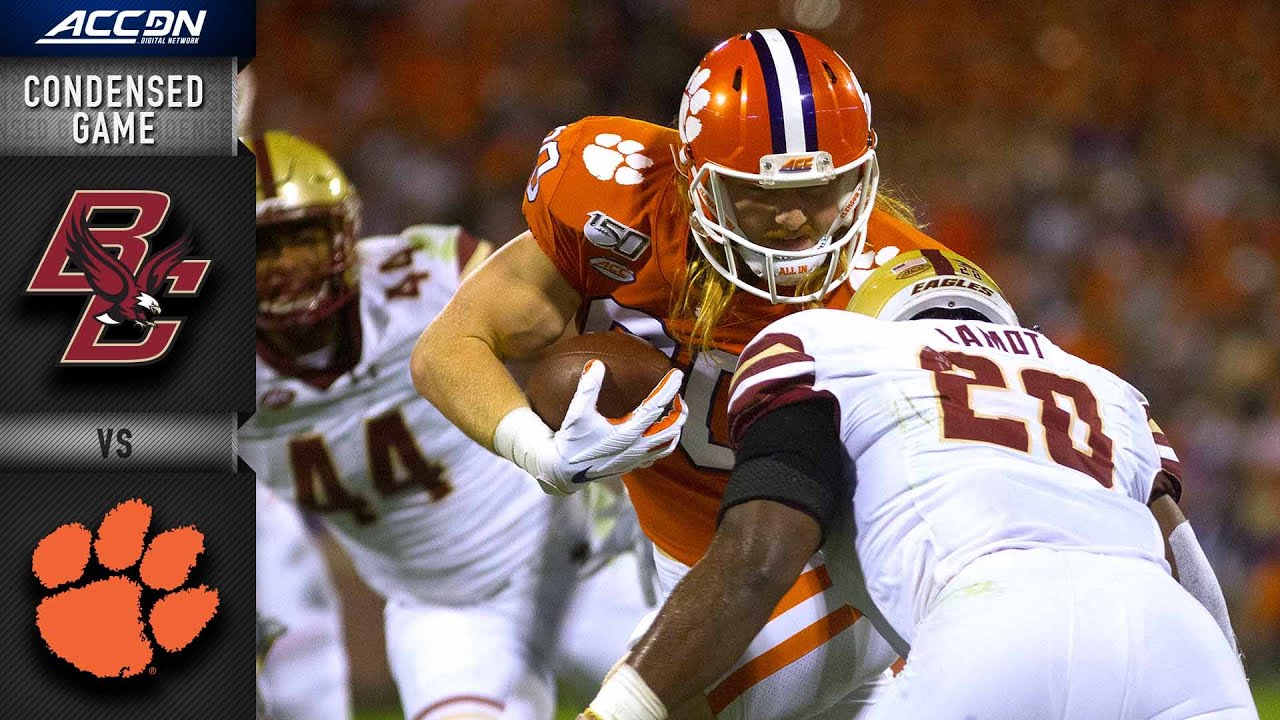 Boston College vs. Clemson Condensed Game | ACC Football (2019-20)