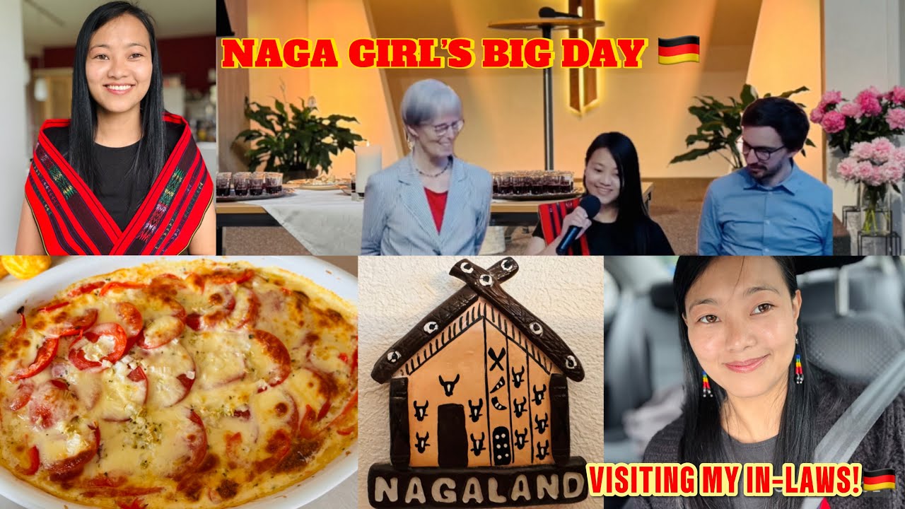 Naga Girl Big Day in Germany 🇩🇪 Church Welcome + Meeting My In-Laws❤️ @Naga Girl in Germany