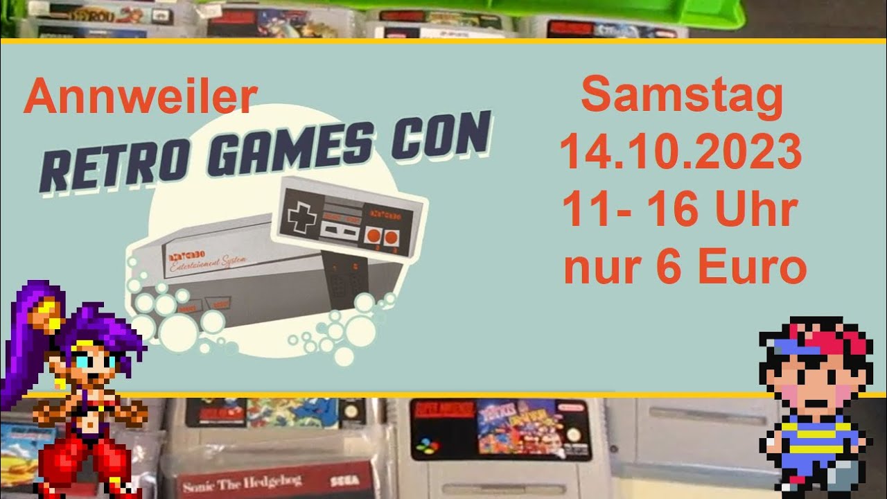 N-SmashXD auf der Retro Games Con 14.10.2023 - Annweiler am Trifels