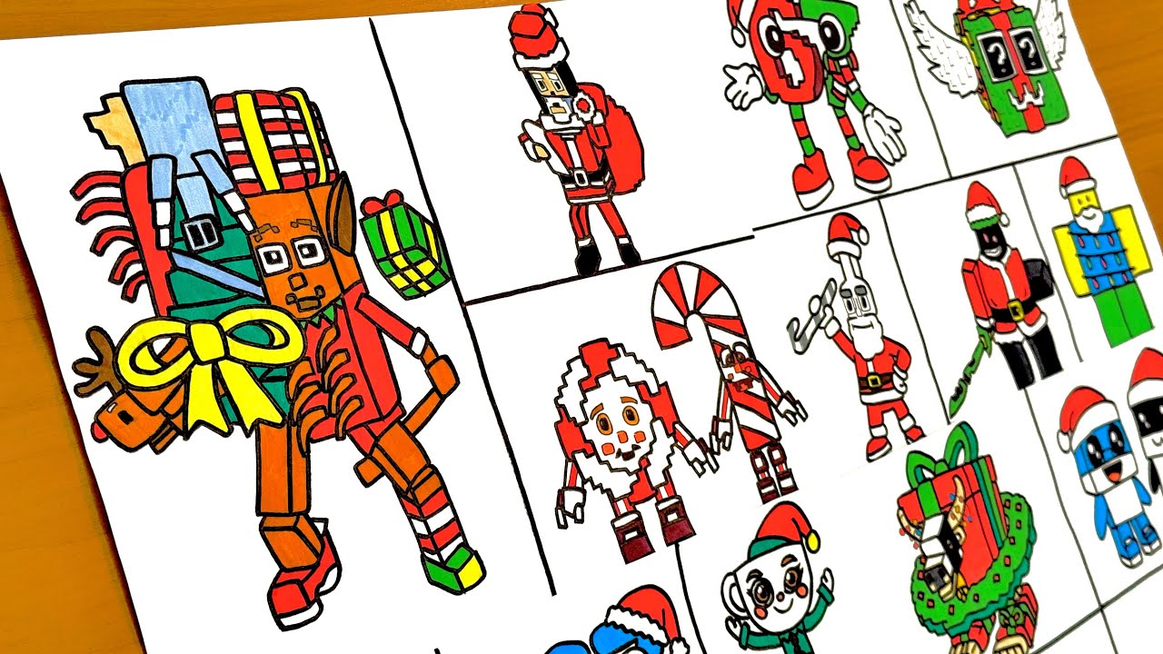 РИСУНКИ ИТАЛЬЯНСКОГО BRAINROT: ЛУЧШАЯ РОЖДЕСТВЕНСКАЯ ПОДБОРКА 🎄🎁