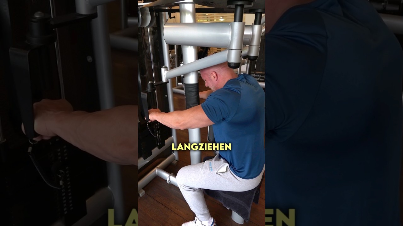 Hintere SCHULTER in der MASCHINE  🎯👌