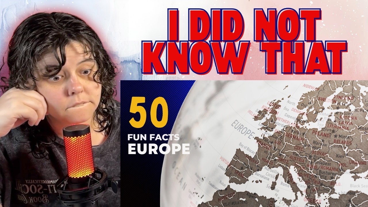 American Reacts to 50 Fun & Interesting Facts About Europe 🇪🇺 | Mind-Blowing Facts!