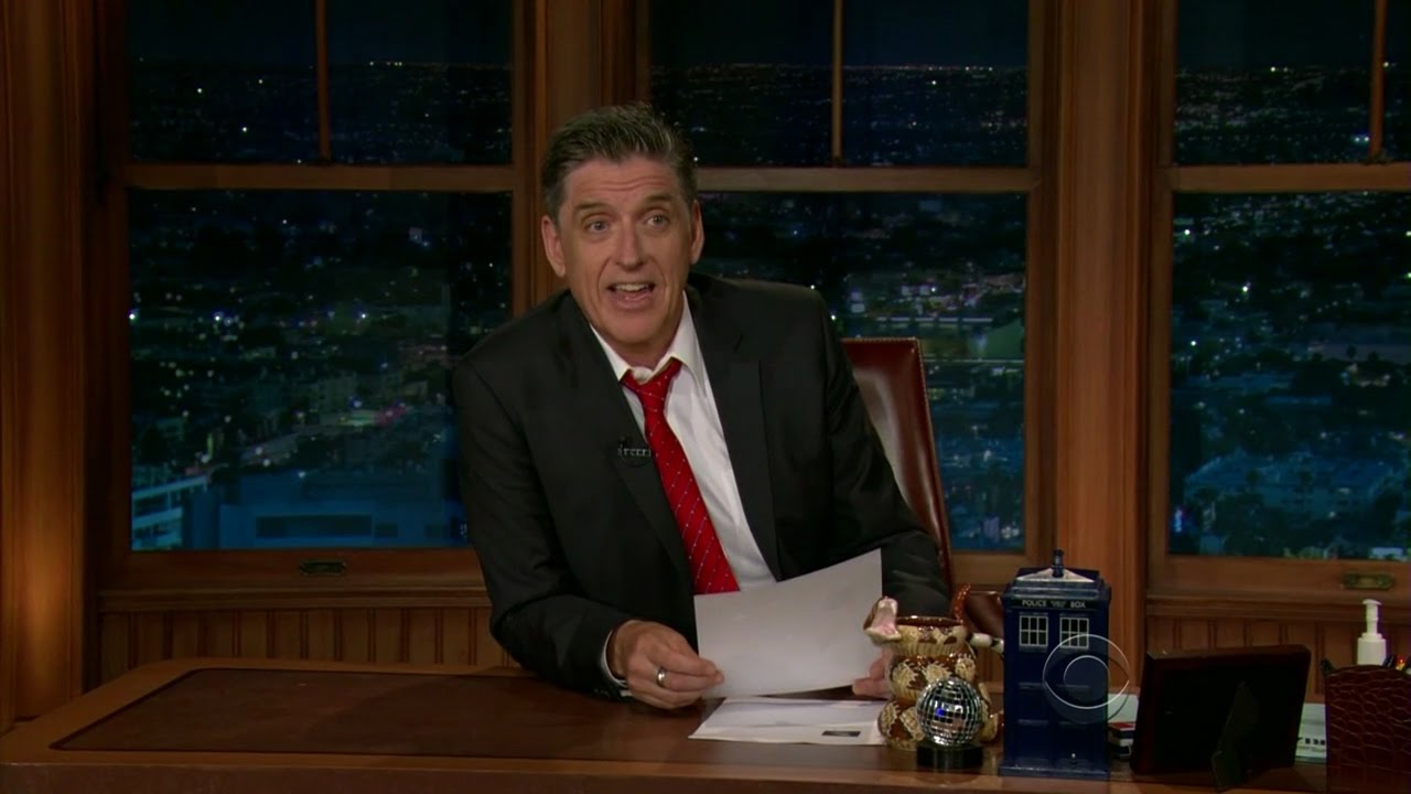 Late Late Show with Craig Ferguson 4/17/2012 Kevin Kline, Alice Eve