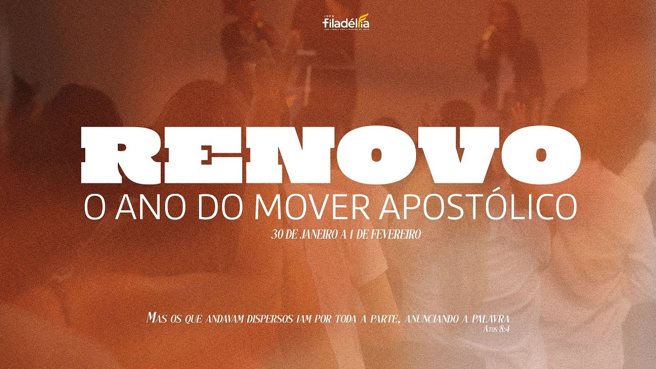 RENOVO 2026 - #001 - 30/01/2026 – 1º DIAO ANO DO MOVER APOSTÓLICO.