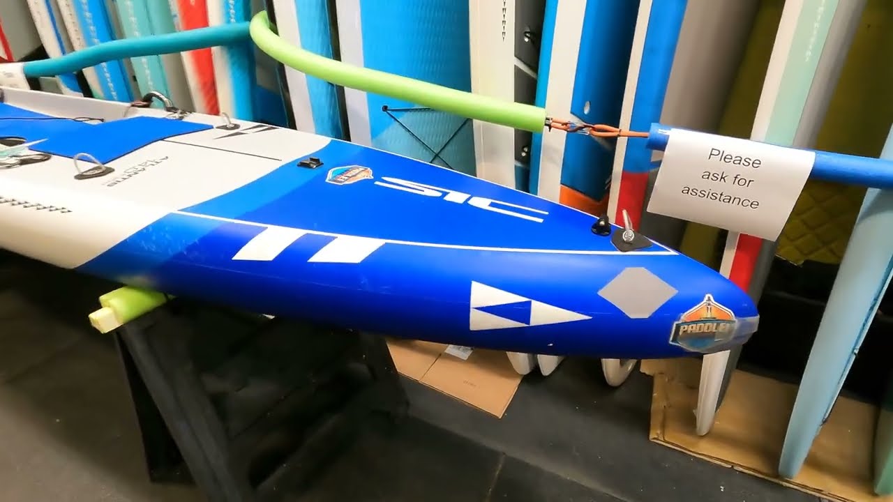 Rigging a touring SUP for camping and distance races