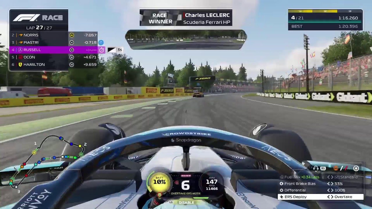 F125 | Career Mode | S1 Monza