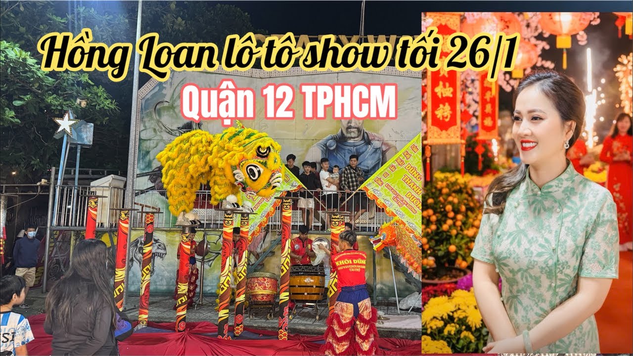 Dòng Đời TV đang phát trực tiếp! Hồng Loan lô tô show tối 26/1 quận 12 - TPHCM