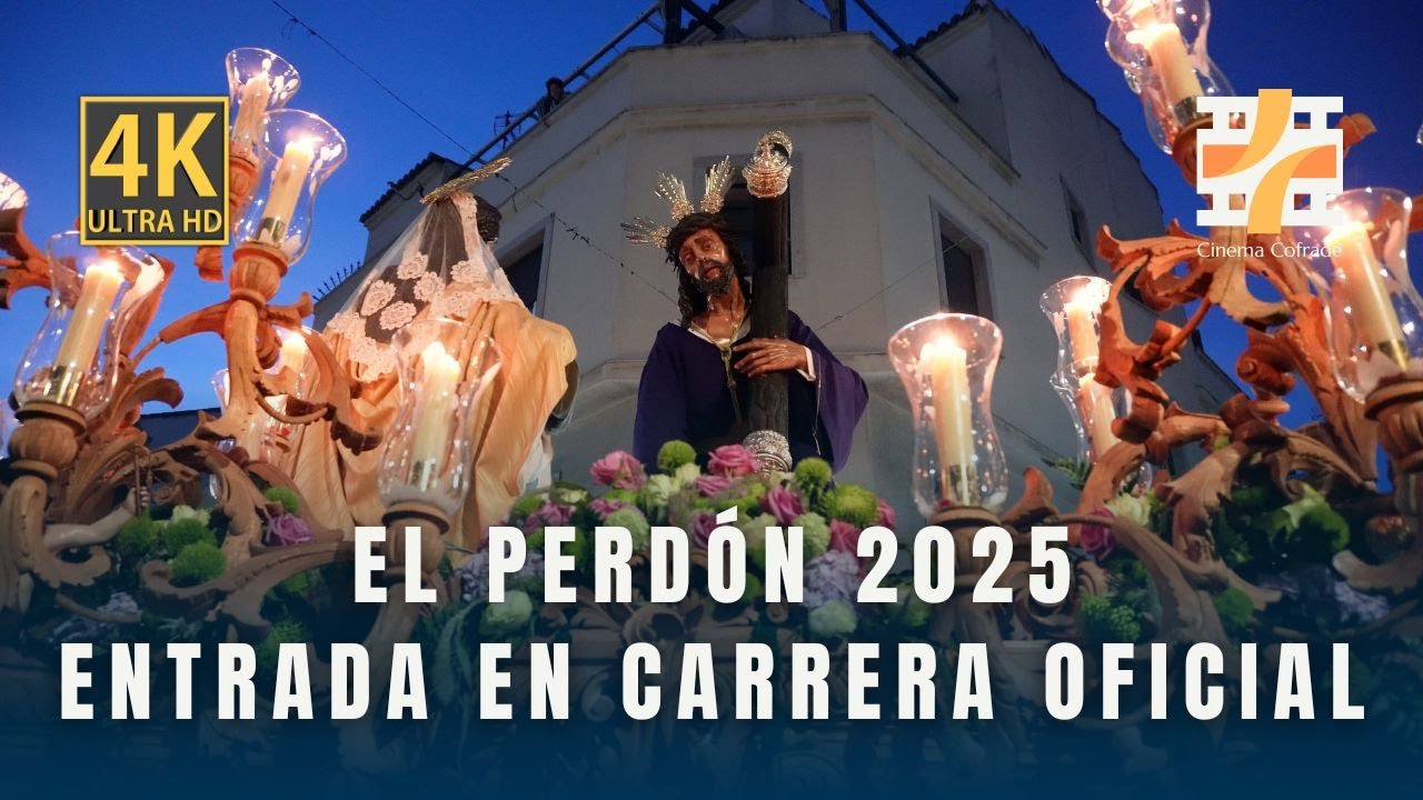 [4K] Ntro. Padre Jesús del Perdón | Hdad. de San Pedro | Entrada en Carrera Oficial 2025