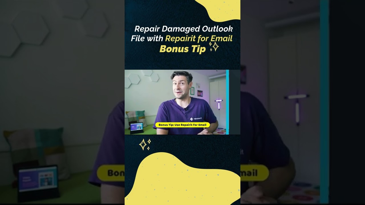 Bonus Tip - Repair Damaged Outlook File with 