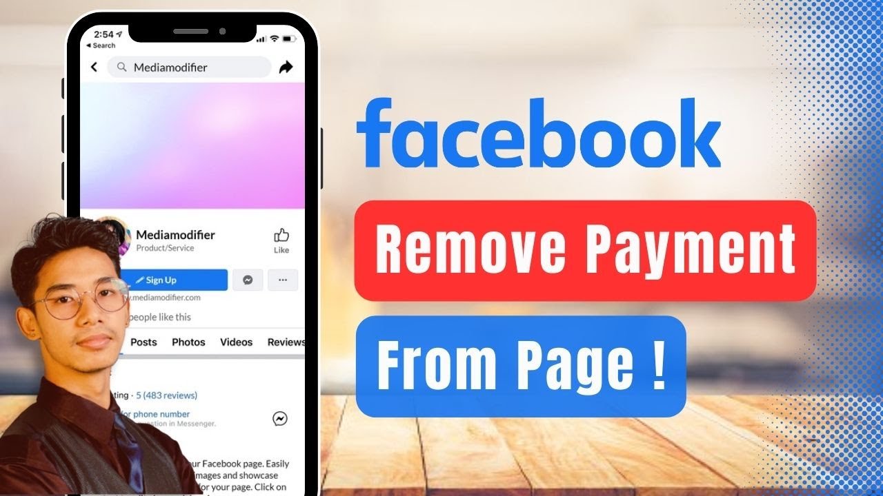 How to Remove Payment Method on Facebook Page !