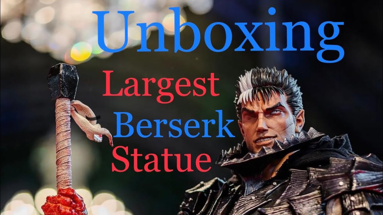 1/3 Scale Guts Berserk Armour Deluxe Edition by Prime1Studio [Unboxing]