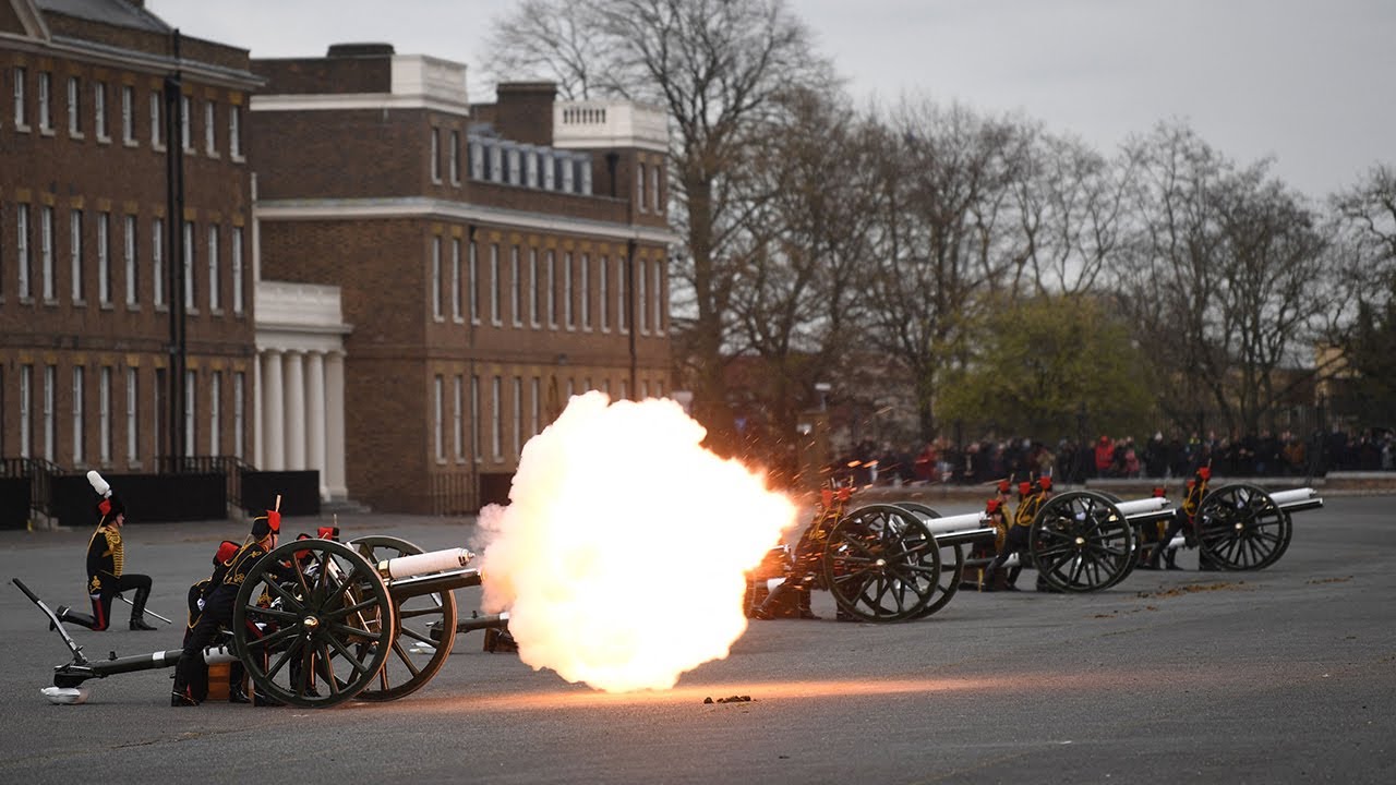 In full: Gun salutes mark Prince Philip's death across the UK and world