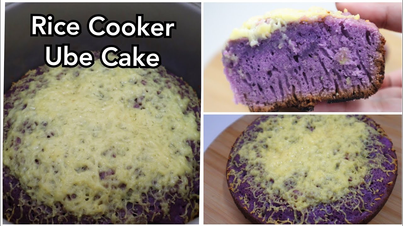 RICE COOKER UBE CAKE | Madali at masarap | Taste Buds PH