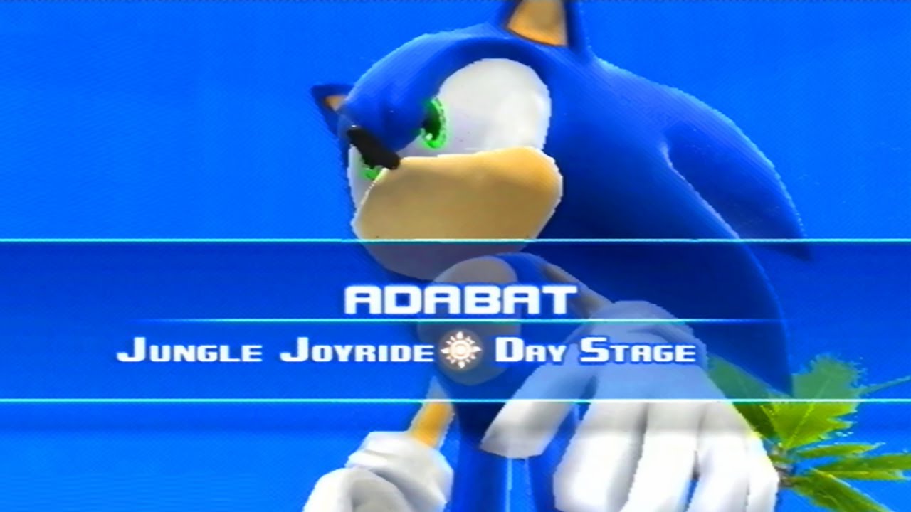 Sonic Unleashed (Wii) - Jungle Joyride S-Rank