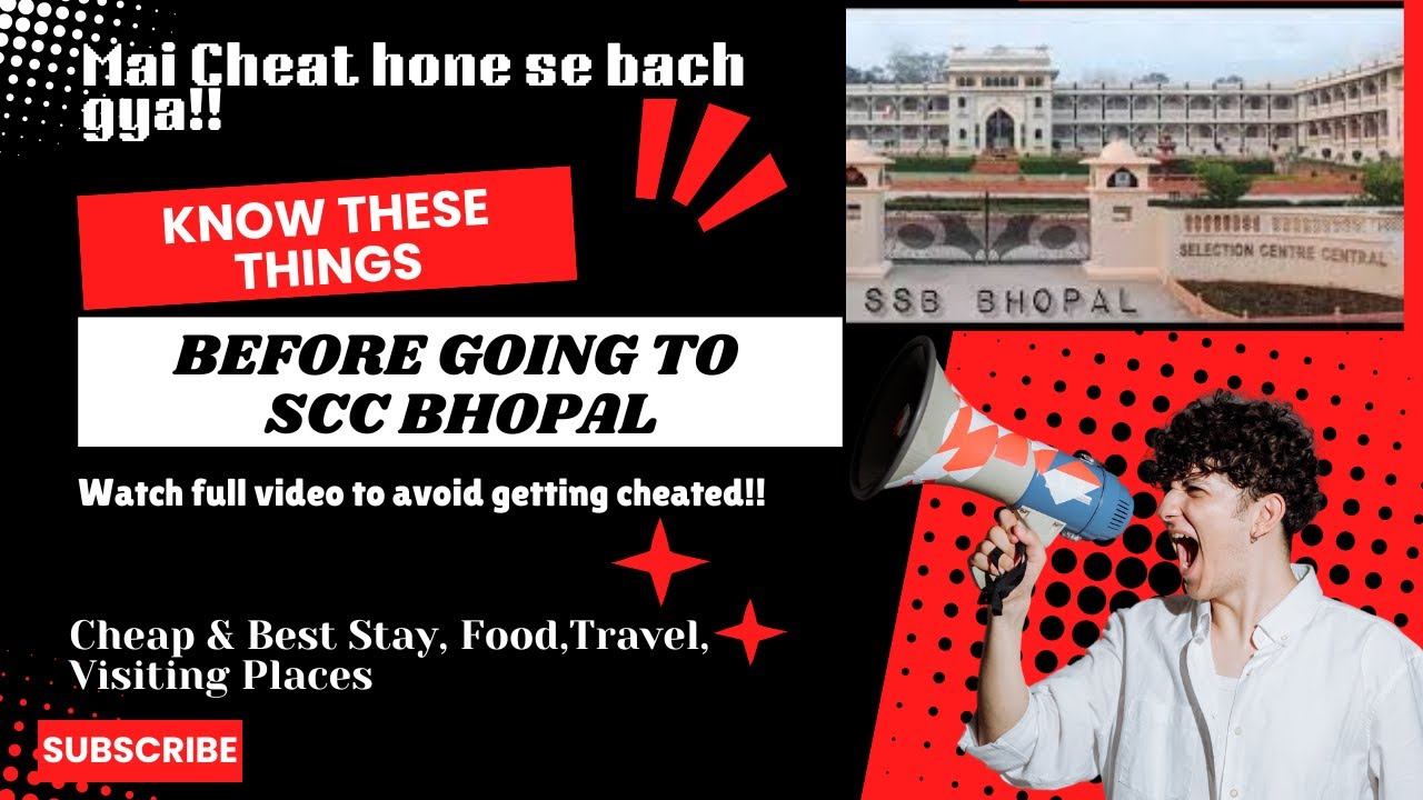 How to arrive SSB Bhopal🤔 | Where to stay at SSB BHOPAL | #army #ssb #ssbbhopal