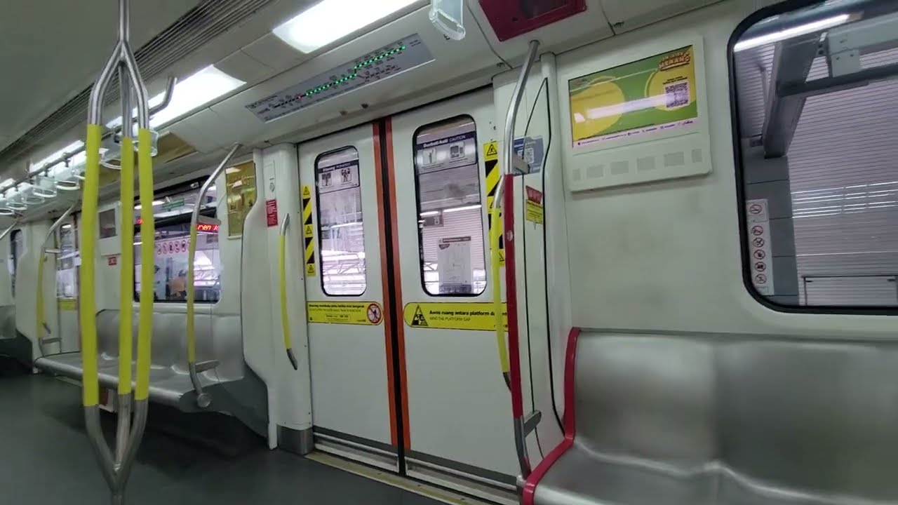 🇲🇾 吉隆坡快捷通 大城堡線(往冼都東)行車片段 LRT Sri Petaling Line : IOI Puchong Jaya → Bukit Jalil (» Sentul Timur)