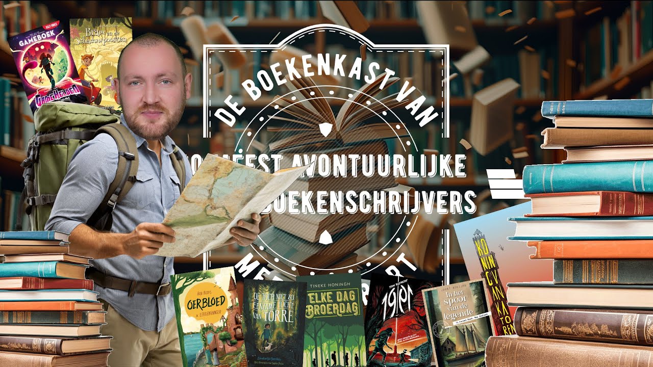 10 Avontuurlijke schrijvers - Kinderboekenweek 2025 Vol Avontuur