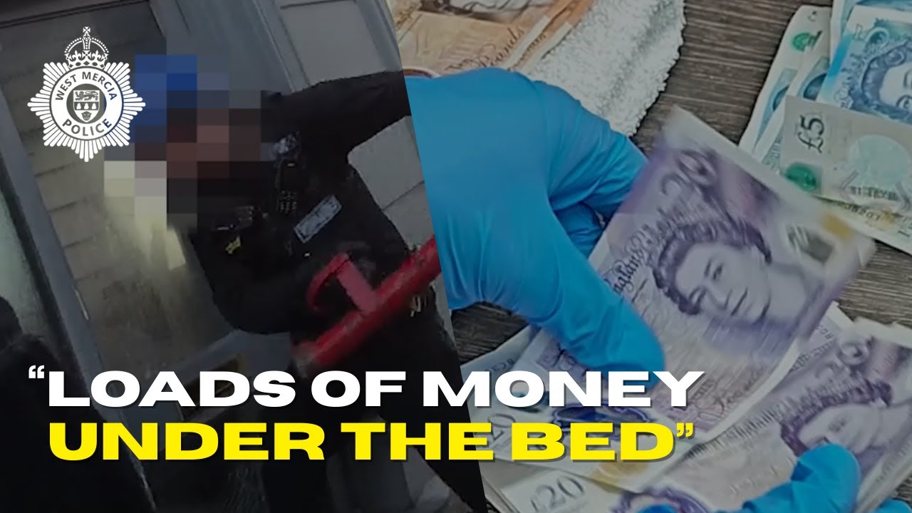 &pound;500K seized in crackdown on barbershops used for money laundering