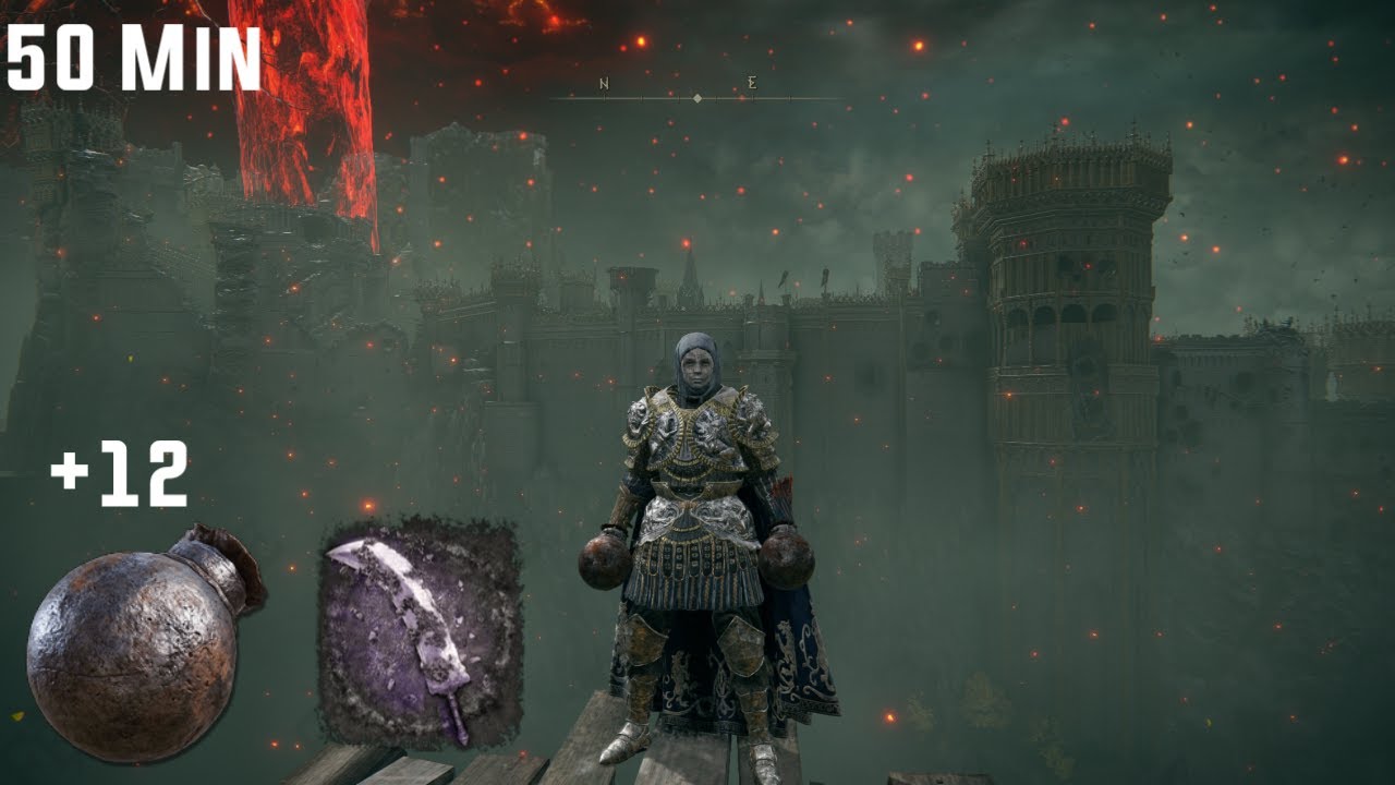 Best Iron Ball build Early game under 50 min [Elden Ring]
