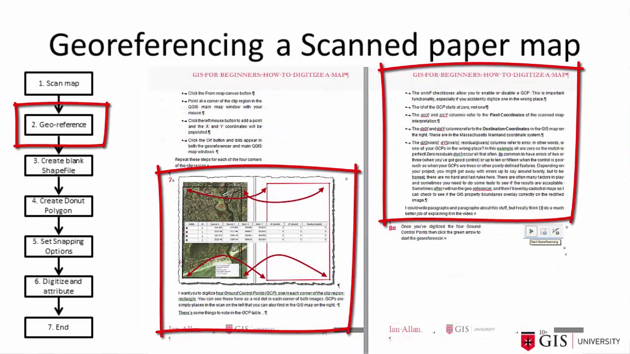 How to georeference a map in QGIS