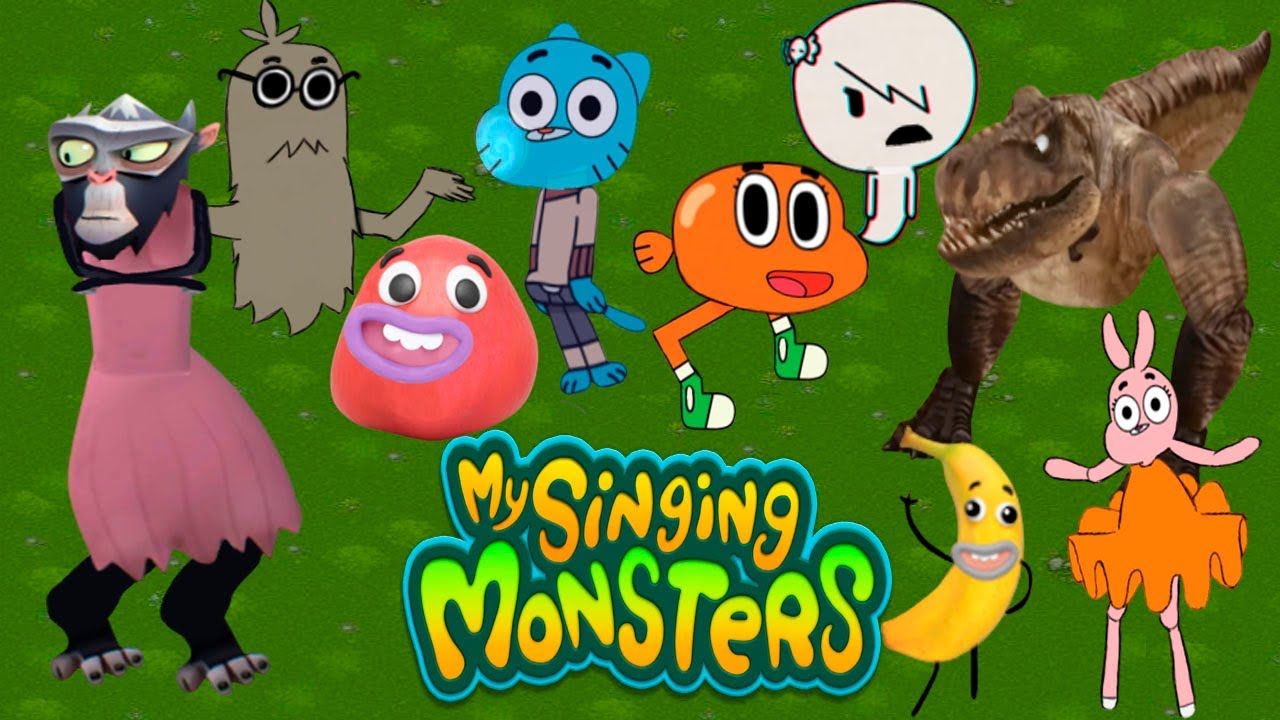 My Singing Monsters Turned into Gumball Characters Compilation! | MSM Cartoon Transformation