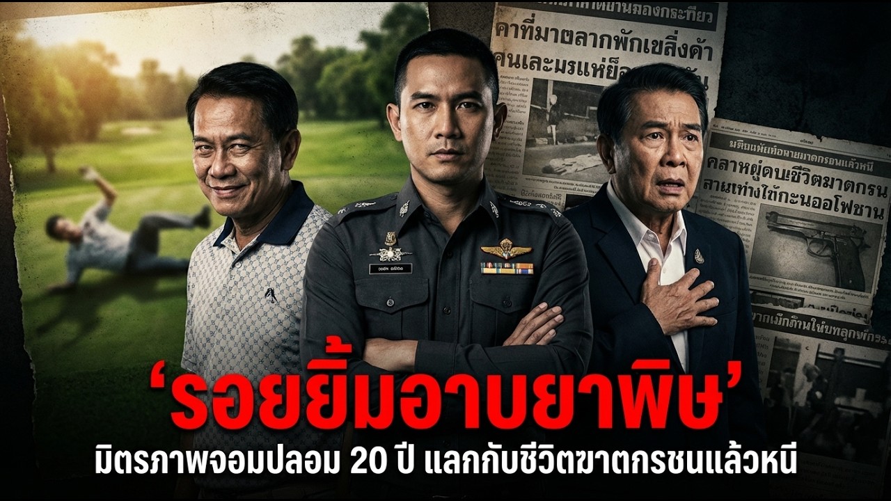 รอยยิ้มอาบยาพิษ : มิตรภาพจอมปลอม 20 ปี แลกกับชีวิตฆาตกรชนแล้วหนี