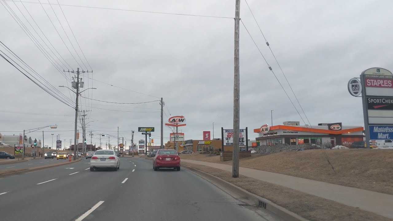 Driving all of Chain Lake Drive in Bayers Lake