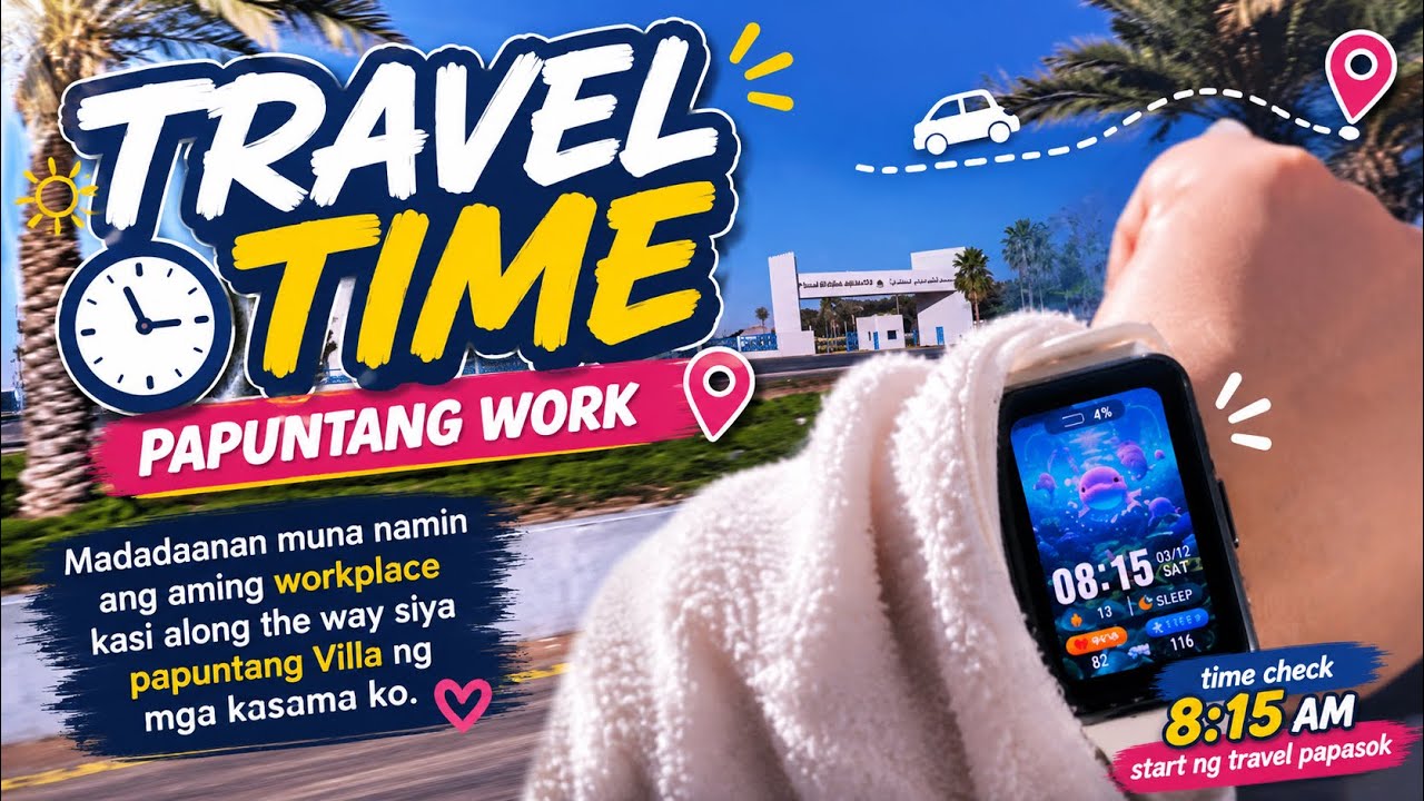 TRAVEL TIME PAPUNTANG WORK/NAGLUTO NG FRIED ENOKI