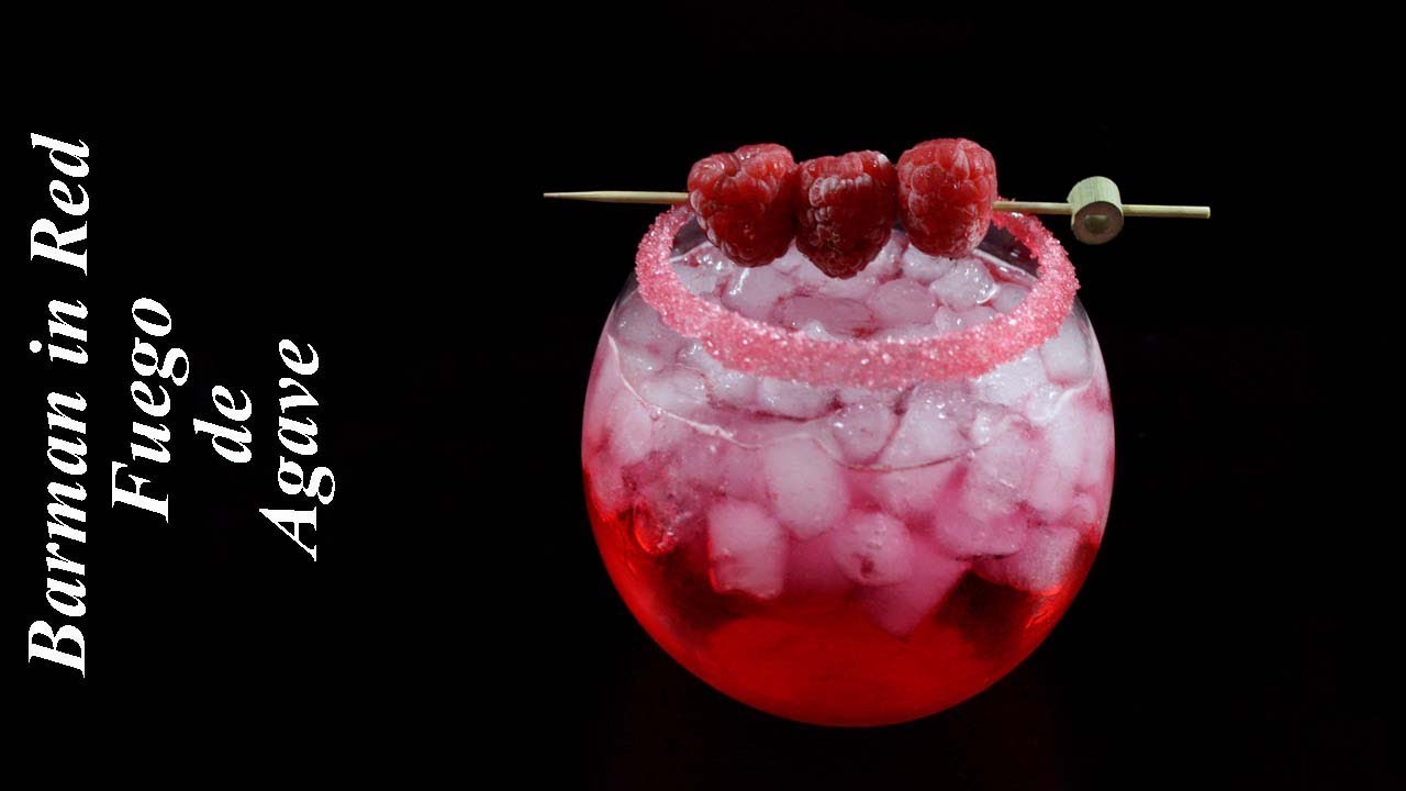como hacer el coctel FUEGO DE AGAVE
