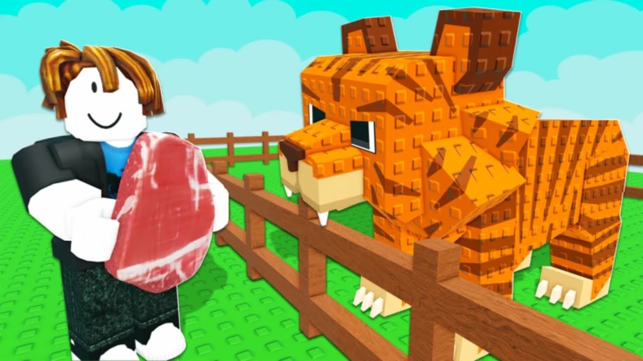Ловля мифических животных в Roblox: ловля и приручение...