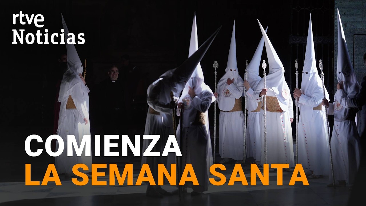 DOMINGO DE RAMOS: MILES de PERSONAS CELEBRAN las PRIMERAS PROCESIONES en TODA ESPA&Ntilde;A | RTVE noticias