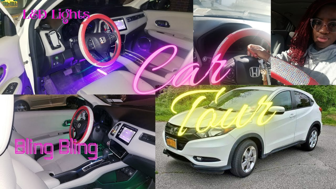 Decorate My First Car with Me + Tour + What's in my Car | Honda HRV |Unique Shanique