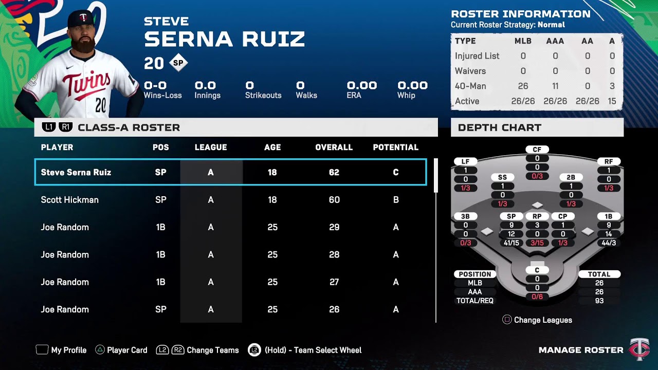 MLB the show 25 All New league off season  Start yr 7