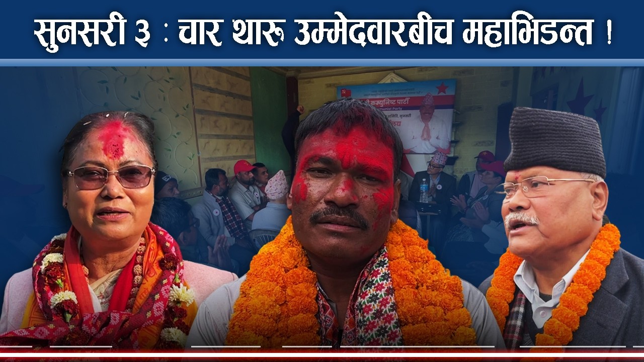 विजय गच्छदारको अन्तिम चुनाव ! सुनसरी–३ मा सत्ता, अस्तित्व र जनलहरको कडा प्रतिस्पर्धा - NEWS24 TV