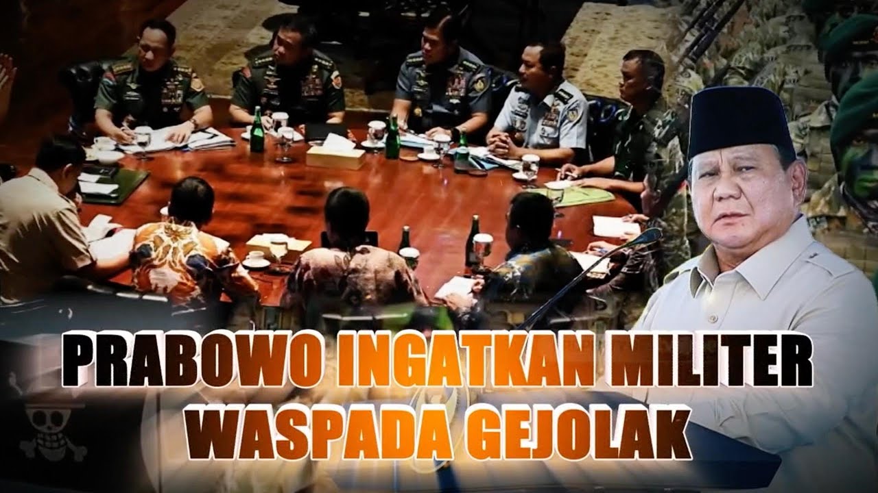 Ulas Utas: Prabowo Ingatkan Militer Waspada Gejolak | AKIM tvOne
